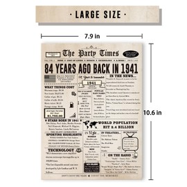 Londue Happy 84th Birthday Card