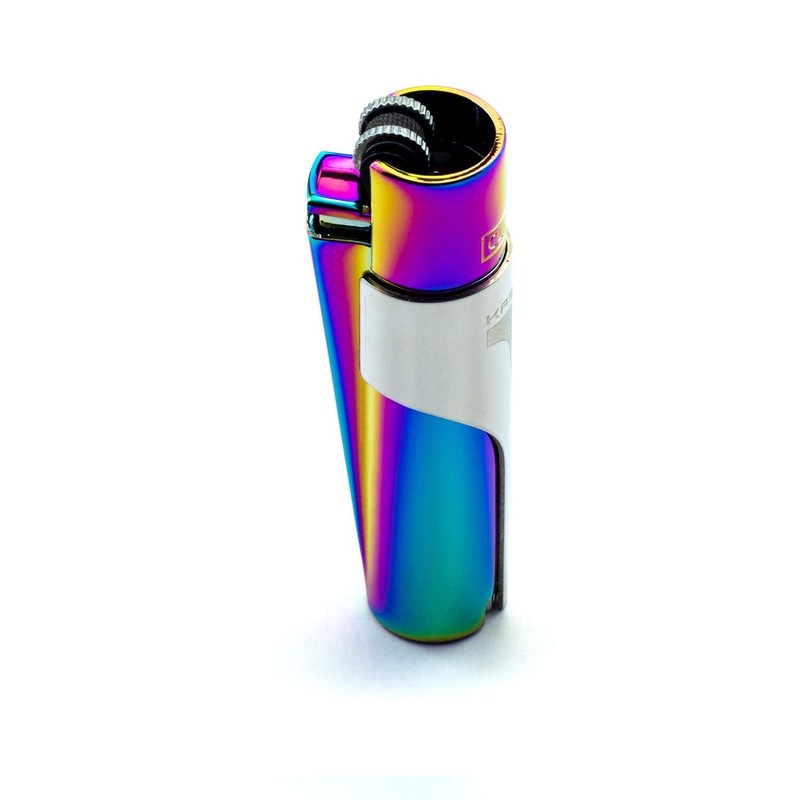 Kasher's Metallic Lighter with Multipurpose Tool - Refillable Metal Lighter