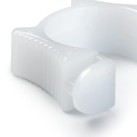 Prym End Stop, White, Endfeststeller weiß, 6 Stück