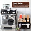 ANCLLO Coffee Knock Box Rubber Non-Slip Coffee Grounds Container Espresso