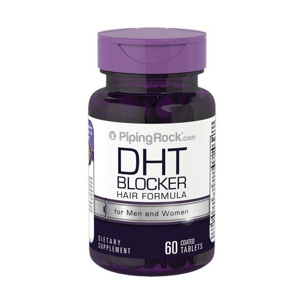 Piping Rock DHT Advanced Hair Formula | 60 Tablets | for Men and Women | Non-GMO, Gluten Free Supplement