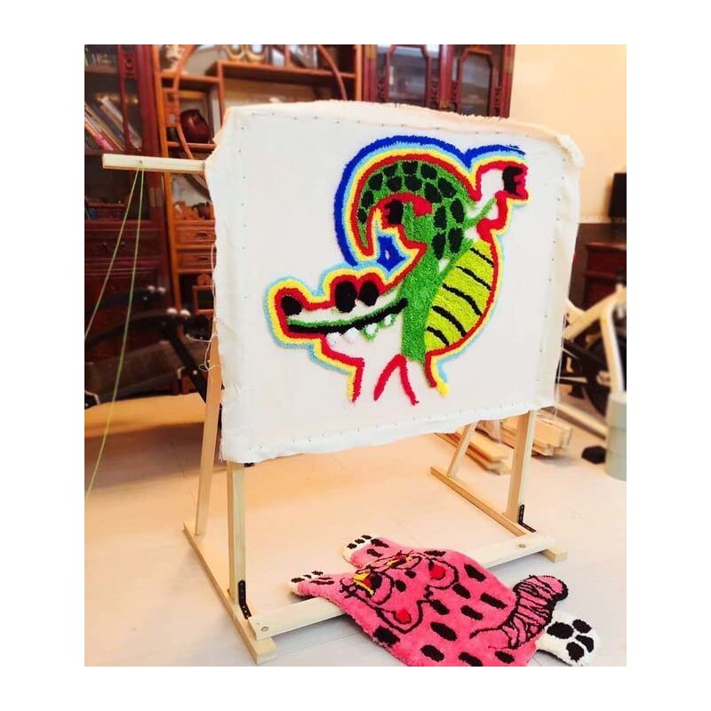 FUNORNAM Tufting Cloth, Primary Cloth for Carpet Weaving Gun, Carpet