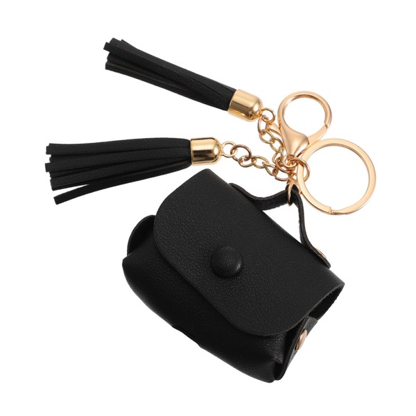 FELTECHELECTR 1pc Wireless Earphone Case Tassel Design Shockproof Cover Compatible