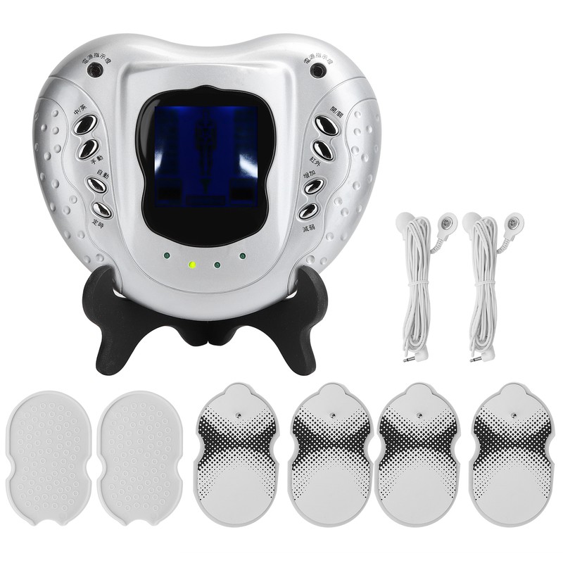 Multifunctional Electric Pulse Massager Electrode Pads TENS Body Muscle Stimulator