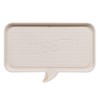 IRIS USA Waterproof Dog Food Mat, Sturdy Plastic, 28"x 14.5"
