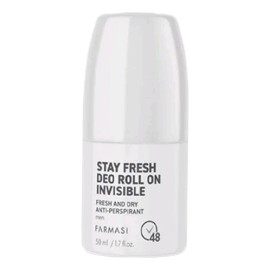 Stay Fresh Deo Roll On Farmasi Desodorante 50 Ml Fragancia Invisible