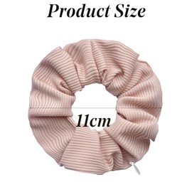 Pocket Hair Scrunchies Elastic Hidden Pocket Hair Ties Hair Bands with Zipper Pocket Storage for Putting Keys Small Items Women Girls Hair Accessories