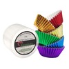 Mombake Standard Rainbow Cupcake Cases Muffin Foil Paper Baking Cups(6