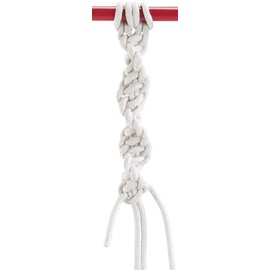 Semptec Urban Survival Technology Knit: Braided Cotton Rope, Diameter 10 mm, 31 m Long, Natural (Beige) (Garden Cord, Cotton Braided Rope, Clothesline)