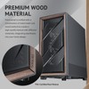 Antec Flux Wood, 5 x PWM Fans Included, High-Airflow Front