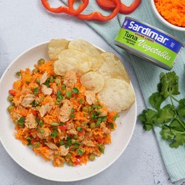 Sardimar Chunk Light Tuna ( Vegetables- Pack of 6 )