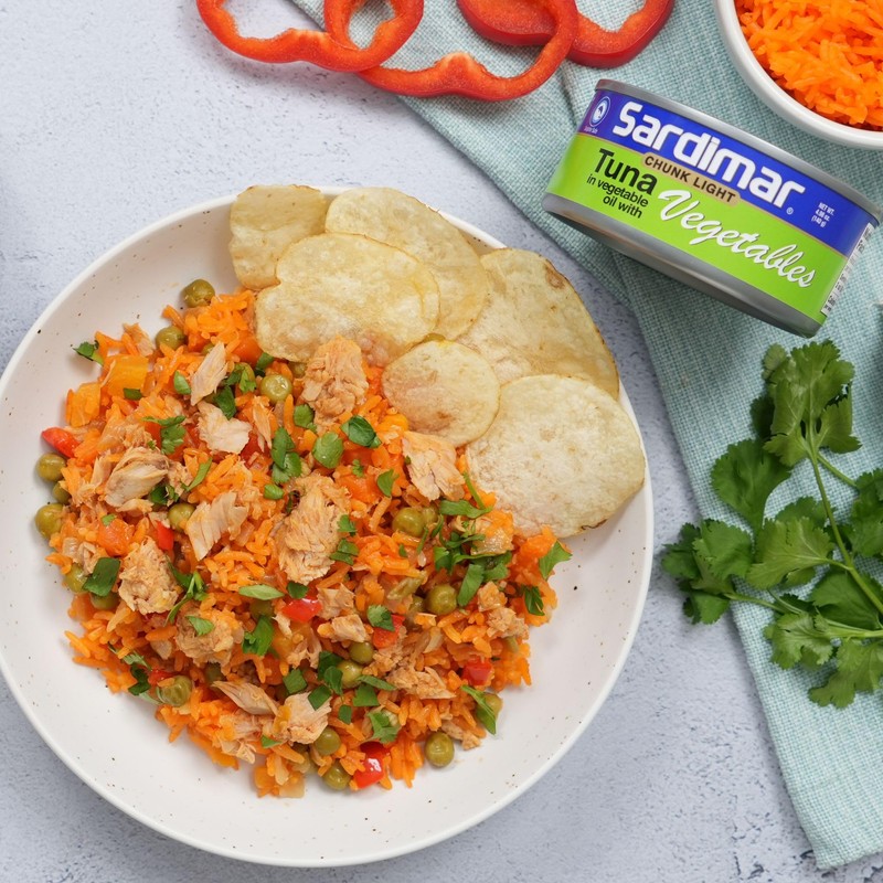 Sardimar Chunk Light Tuna ( Vegetables- Pack of 6 )