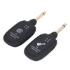 Electric Guitar Transmitter Receiver Set 6.35mm Rechargeable Wireless Guitar System