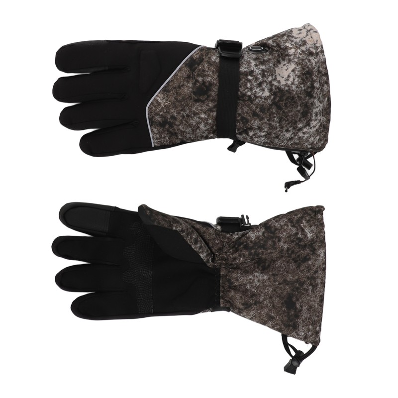 1Pair Heated Gloves DC Connection Battery Powered Touchscreen 3 Adjustable