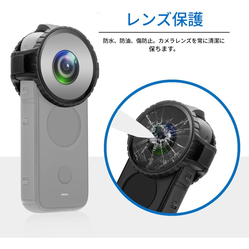 PULUZ Waterproof Lens Guard for Insta360 One X2 Protective Cover