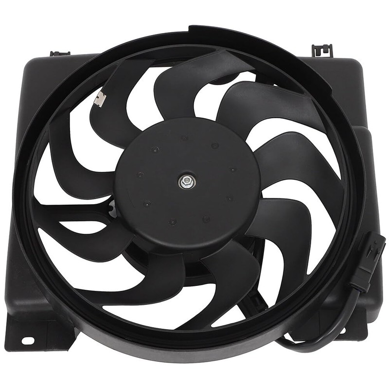 FINDAUTO Cooling Fan+Radiator Replacement Fits 1997-2001 for Jeep Cherokee