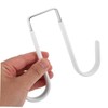 FUNOMOCYA 2pcs Over The Door Hooks No Drill Coat Hanger