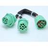 J1939 ELD Splitter Y Cable 9 Pin J1939 Male to
