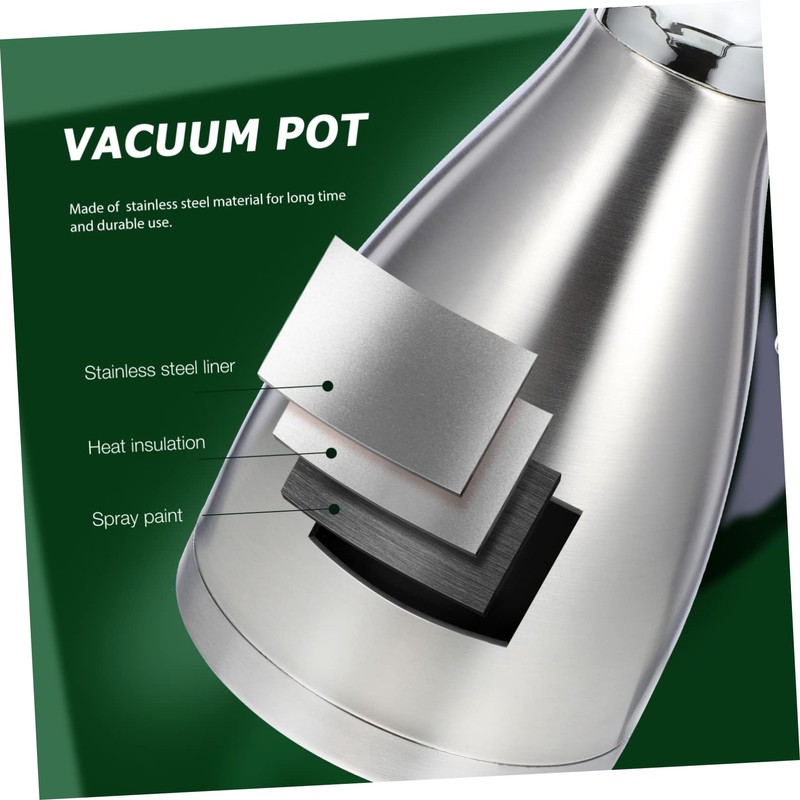 LABRIMP Stainless Steel Insulated Kettle Thermal Bottle 1.5l Double Layer