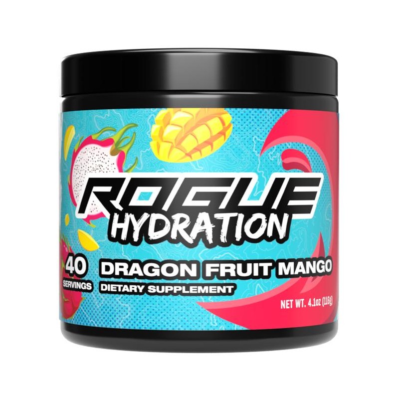 Rogue Hydration Sugar-Free Electrolyte Powder Drink Mix Tub - 40