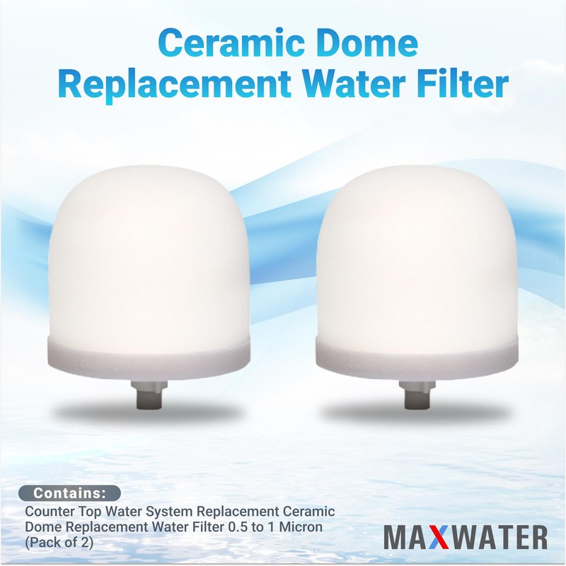 Zen Water System Replacement Ceramic Dome Water Filter 0.5 to