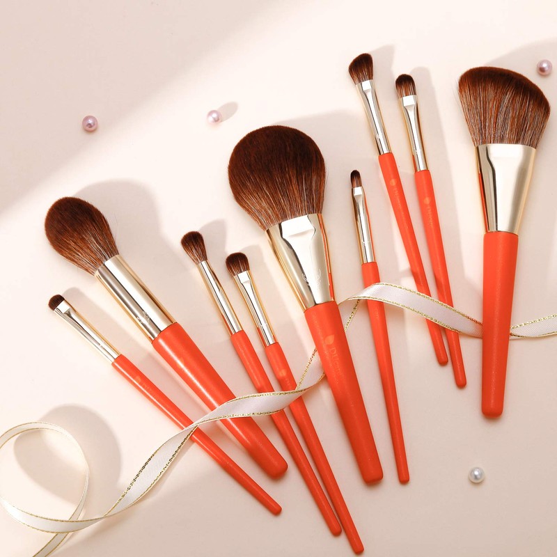 DUcare Makeup Brushes BB0912 Set of 9, Cosmetic Brushes, Eye