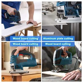 100Pcs Reciprocating Jigsaw Blade T101AO T- Multi Jig Saw Blades for Wood Plastic Cutting Disc