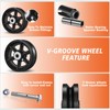 CWfutureparts 6" X 2" Cast Iron V Groove Wheel with