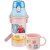 Skater KE4AAG-A Antibacterial Cup, Tom & Jerry, Cartoon, 7.8 fl