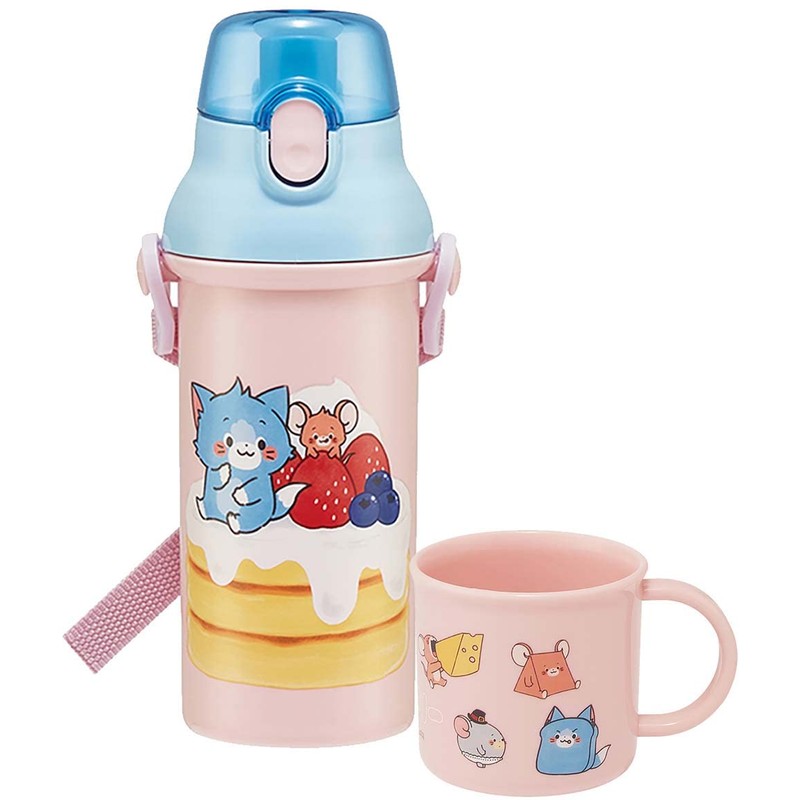 Skater KE4AAG-A Antibacterial Cup, Tom & Jerry, Cartoon, 7.8 fl