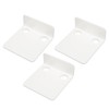3 PCS Small Security Cameras Wall Shelf with 6 Cable