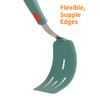 Brigii Silicone Spatula Turner Set of 3, 430 Stainless Steel