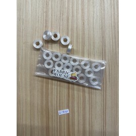 Fabric Mouse Plastic Sided Pre-Wound Bobbins, Size L, for PR & VR Embroidery Machines