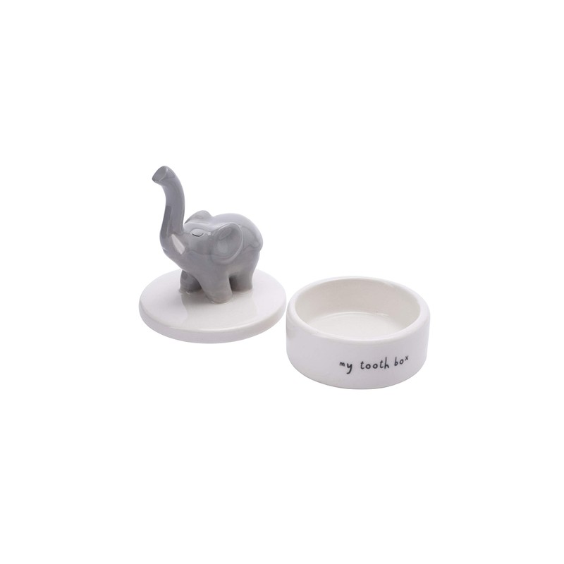 CGB Giftware | Baby Elephant Tooth Box | Tooth Organiser
