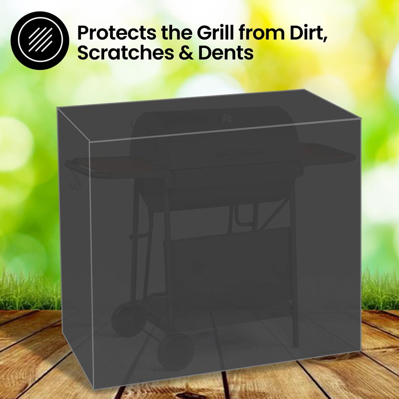 ALBERT AUSTIN BBQ Cover, Heavy Duty Barbecue Covers Waterproof, Windproof,