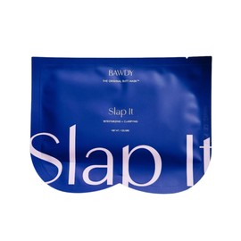 BAWDY Slap It - Caffeine Beauty Butt Mask - Retexturizing + Detoxifying Treatment for Your Behind - 2 Sheets, One for Each Cheek - Clean Beauty Mask for Your Butt (1 Mask - Single Use)