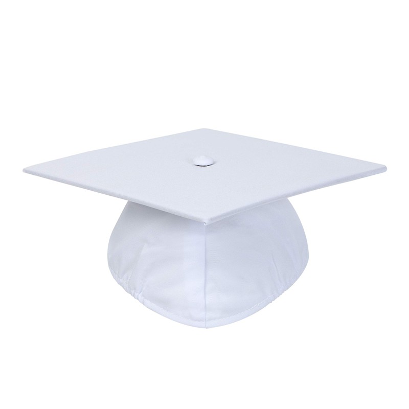 FtyFty Unisex Adult Matte Graduation Cap with Tassel Year Charm
