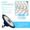 HYPERLITE UFO LED High Bay Light with Motion Sensor 21000LM,