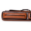 OKKO Billiard Pool Cue Soft Case Brown/Dark Brown 4x8
