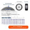 GOODFITMENT For RAV4 Car Spare Wheel Tire Cover Case Storage