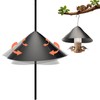 Squirrel Baffle for Bird Feeder Pole, Squirrel Guard Defender, Squirrel