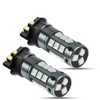 YEORO 2pcs PW24W LED Bulb Blue,AC/DC 9-30V 1200LM PWY24W 12181NA