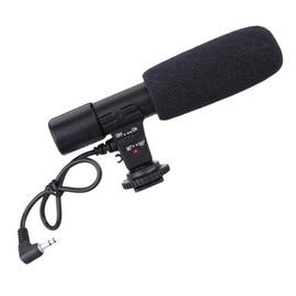 SUPVOX 1pc Interview Mic for Camera with Speaker Portable for Speaker for Audio Recording Cell Phone Mic Recording External