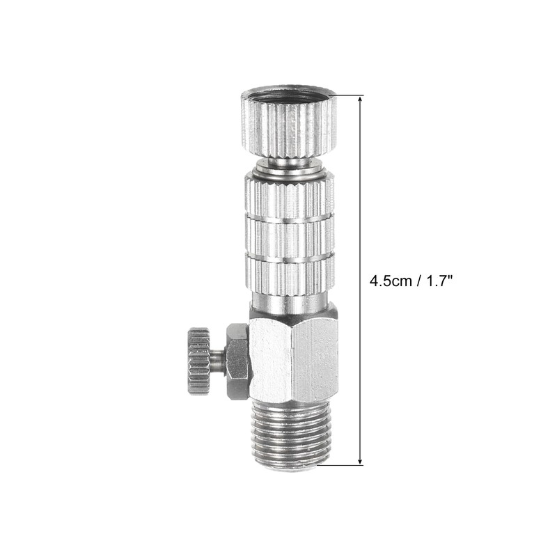 PATIKIL 1/8 Air Brush Connector Adapters, 2pcs Air Brush Quick