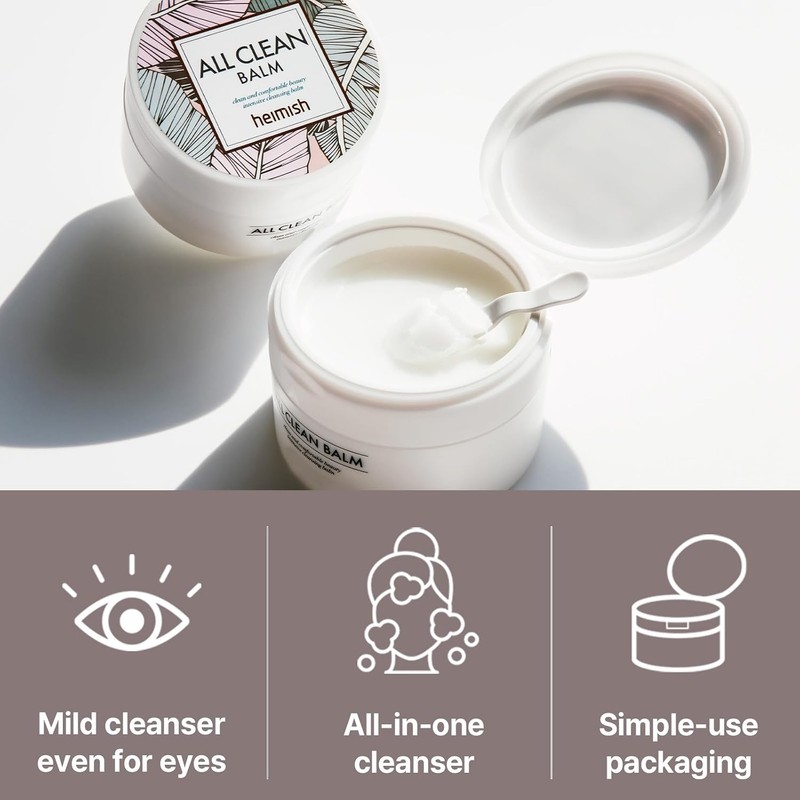 Pack of Two Heimish All Clean Balm/Cleansing Balm with Ponytail