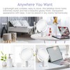CLSEVXY Vanity Mirror Makeup Mirror with Stand, 1X/15X Magnification Double