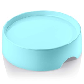 CatGuru Food Table for Cat Bowl, Non Slip Pet Feeding Station for Cat Food Bowls, Raised Stand for Food and Water Cat Bowls, Elevated Cat Feeder, Stress Free Pet Dish Stand (Aruba)