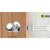 HANDLEZONE® 3 Pack Adjustable Roller Catch, Spring Loaded Ball Latch,