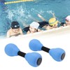 2pcs Water Floating Dumbbells EVA Foam Water Aerobic Exercise Foam