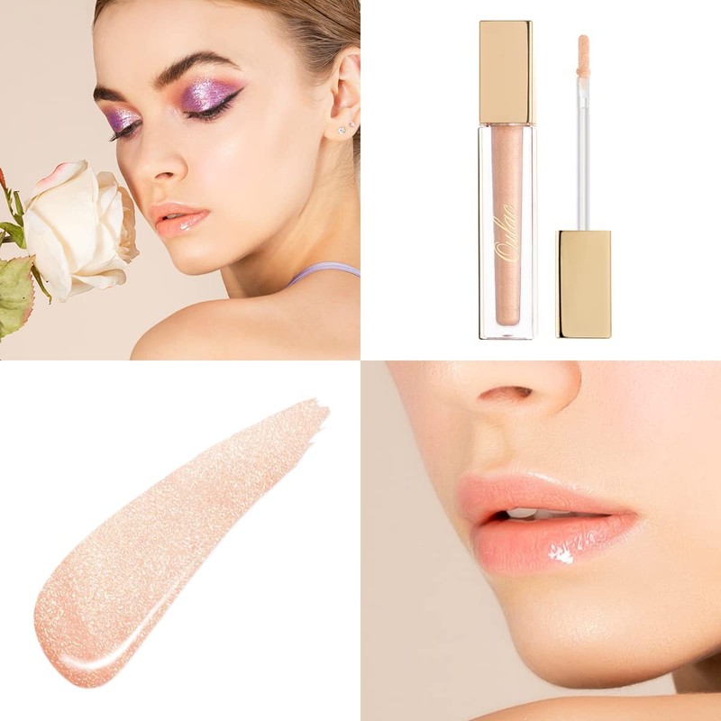 Oulac Lip Gloss - Liquid Lipstick 3D Gloss Finish Moisture